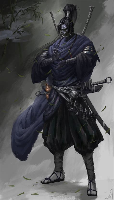 Home Page Bioninja Ninja Art Concept Art Characters Samurai Artwork