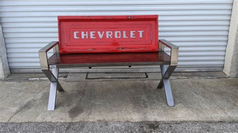 Chevrolet Chevy Tailgate Bench Tailgate Vintage Old Truck Etsy