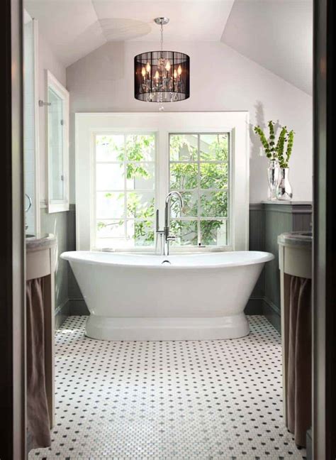 Their top edge may be flush with a new stone, tile or wooden surround, or they can be dropped into an. 35+ Fabulous freestanding bathtub ideas for a luxurious soak