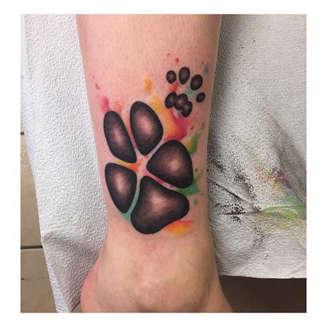 This type of tattoo is usually the most cute and simple. 90+ Best Paw Print Tattoo Meanings and Designs - Nice ...