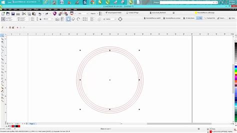 Corel Draw Tips And Tricks Design This Circles Youtube