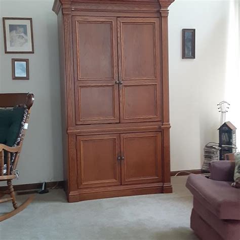 Broyhill Armoire With Matching Coffeetable Snaplist