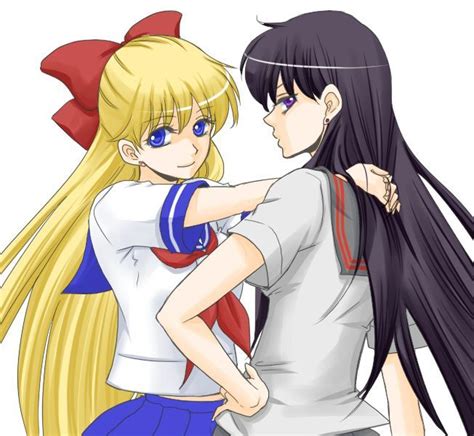 Minako Aino And Rei Hino Sailor Moon Character Sailor Moon Sailor Mars