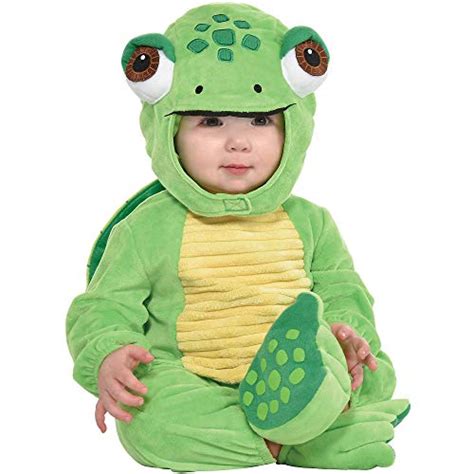 Amscan Party City Turtle Crawler Halloween Costume For Babies 12 24