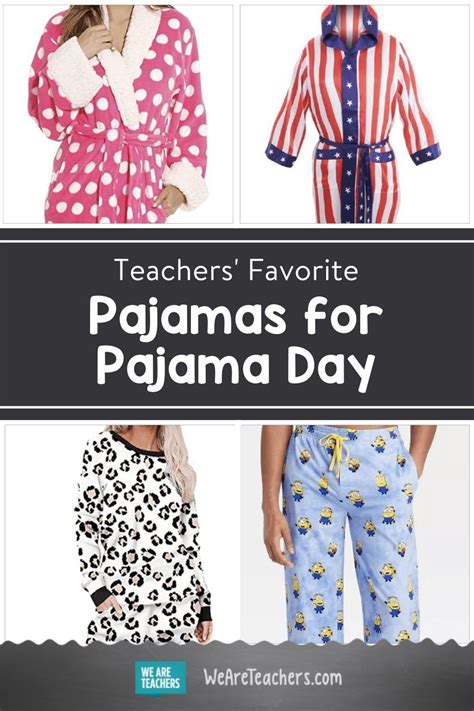 Our Favorite Teacher Pajamas For Pajama Day Weareteachers Pijama Day