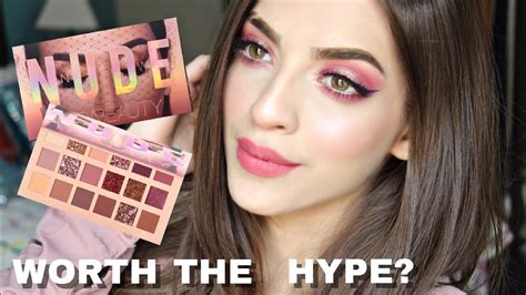 Testing The New Nude Palette By Huda Beauty Worth The Hype Money