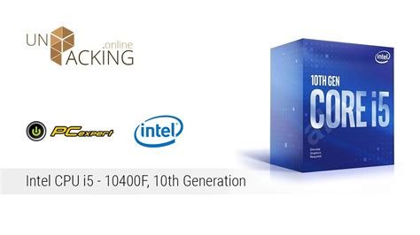 Unboxing Intel Cpu I5 10400f 10th Gen Youtube