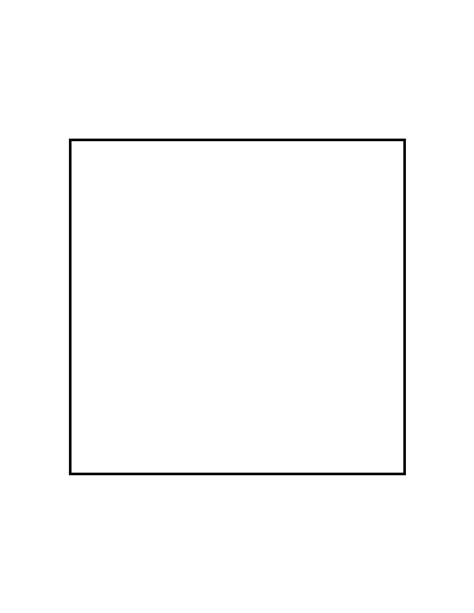 Printable 6 Inch Square Template