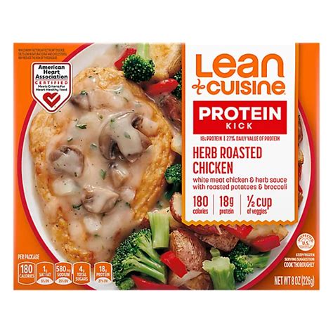 Lean Cuisine Features Herb Roasted Chicken Frozen Meal 8 Oz Randalls