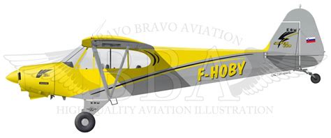 Piper Pa 18 Super Cub Gaëtan Maries Aviation Profiles