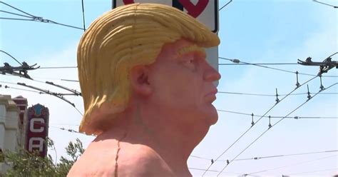 Naked Trump Statue In Los Angeles Up For Auction Cbs San Francisco