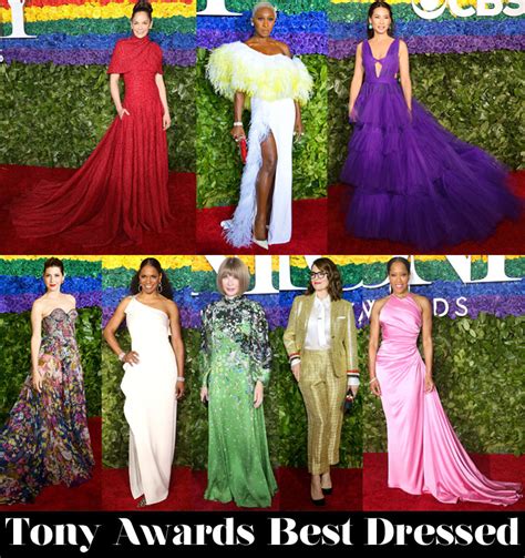 Who Was Your Best Dressed At The 2019 Tony Awards Red Carpet Fashion