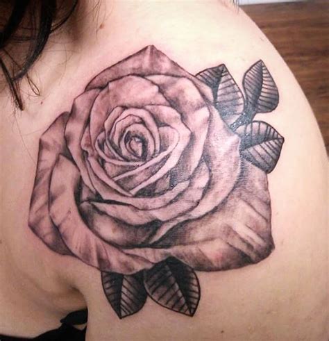 20 Shoulder Rose Tattoo Ideas For You To Try