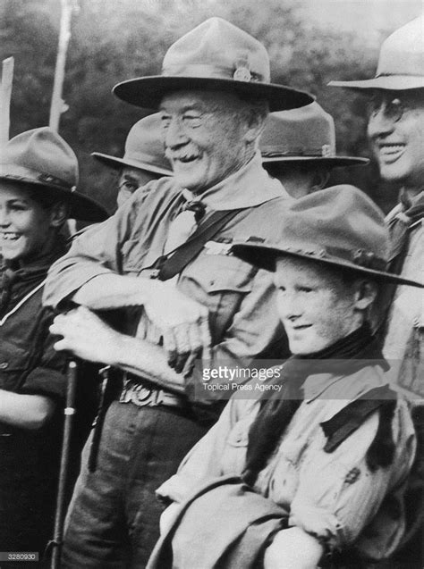Close Up Of Robert Baden Powell Founder Of The Scouting Movement