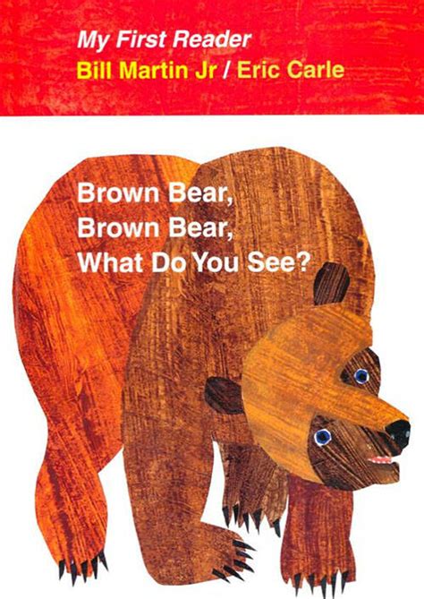Match the words with the illustrations. Brown Bear, Brown Bear, What Do You See? 2岁以