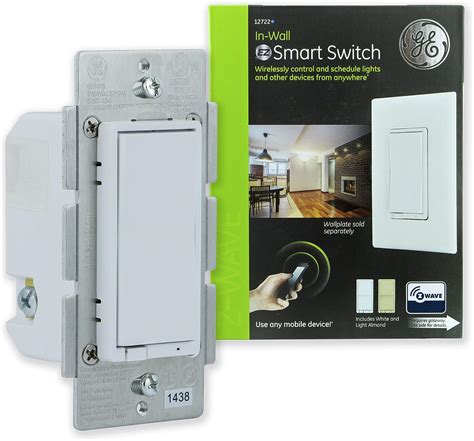 Ge Z Wave Wireless Smart Lighting Control Smart Switch Onoff In Wall