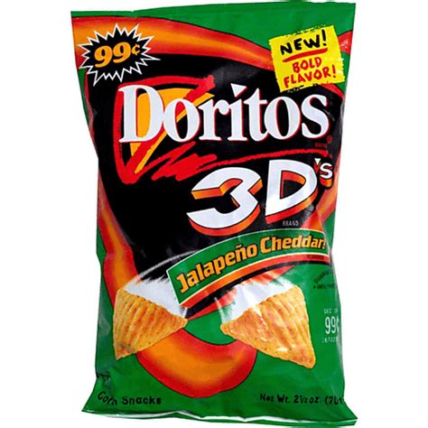 Doritos 3ds Corn Snacks Jalapeno Cheddar Shop Hays
