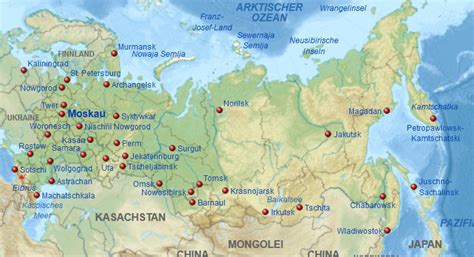 Russland karte al.ex reiseservice russland politische karte. Telefonbuch Russland und Telefonauskunft Russland