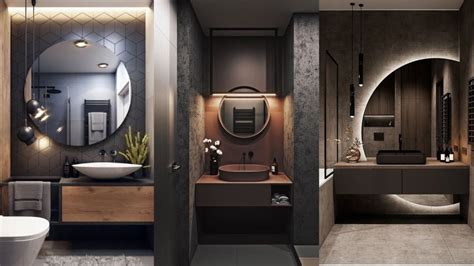 Dark Bathroom Design Ideas Youtube