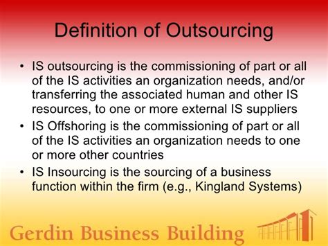 Based upon the type of need it serves, an mis is an organizational method of providing past, present, and there are other definitions too. Information Systems Outsourcing/ASP/ERP