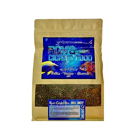 Buy Rons Cichlid Fish Food For African Cichlids Tetras And Other
