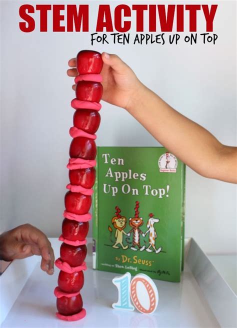 Stacking Apples Game A Fall Stem Activity For Kids Fall Stem