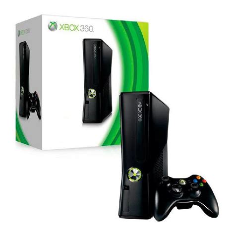 Console Xbox 360 Slim 4gb Microsoft Em Brasil Clasf Jogos
