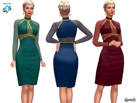 Dress 20191221 By Dgandy At Tsr Sims 4 Updates