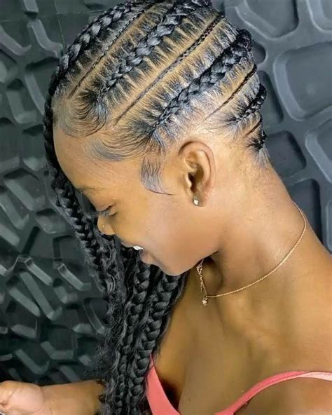 What makes these hairstyles for women really look years younger? 180 Pampering Ghana Braids Hair Style Awaits You