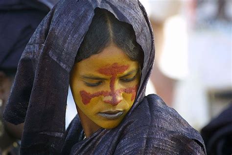 Africa Portrait Of A Tuareg Girl Niger © Steve
