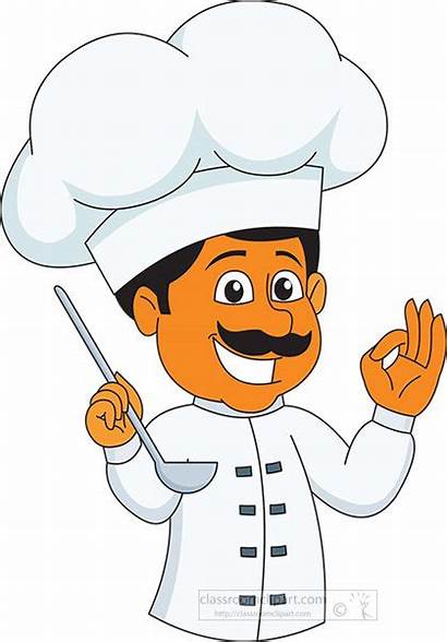 Chef Clipart Cooking Face Tasting Happy Culinary