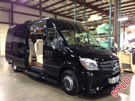 Custom mercedes adventure sprinter van for sale. New 2015 Mercedes-Benz Sprinter Van Shuttle / Tour Midwest ...
