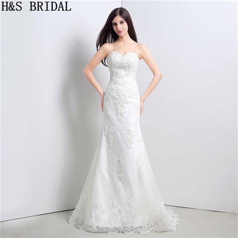 Sweetheart China Wedding Dresses Lace Beaded Wedding Gowns Cheap Brides