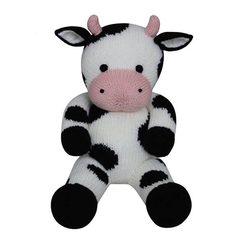 Cow Knit A Teddy Knitting Pattern By Knitables Animal Knitting