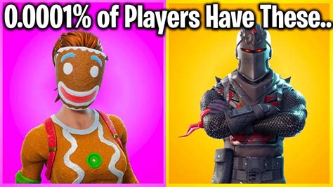 Top 10 Rarest Skins In Fortnite Nobody Watching This Has 1 Youtube