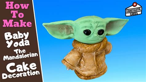 Baby Yoda Cake Topper Tutorial Grogu How To Make Star Wars Cake
