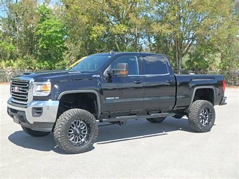 Used 2017 Gmc Sierra 2500hd Sle Leather Z71 Crew Cab Duramax Diesel 4x4