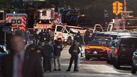 Terror Attack Kills 8 And Injures 11 In Manhattan The New York Times