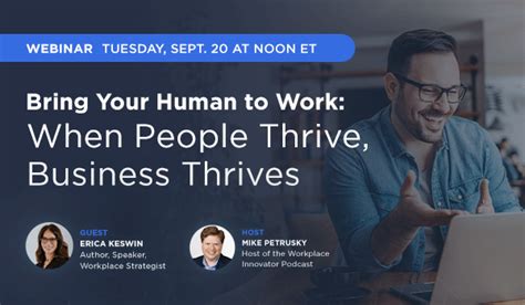 Ioffice Live Webinar Bring Your Human To Work When People Thrive