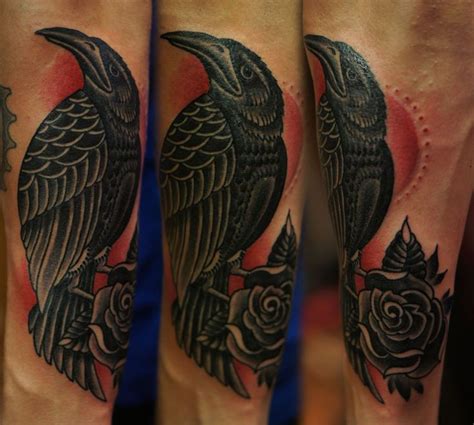 On Deviantart Tattoos Crow Tattoo