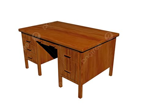 Old Fashioned Wooden Desk In The Office Office Furniture Storage