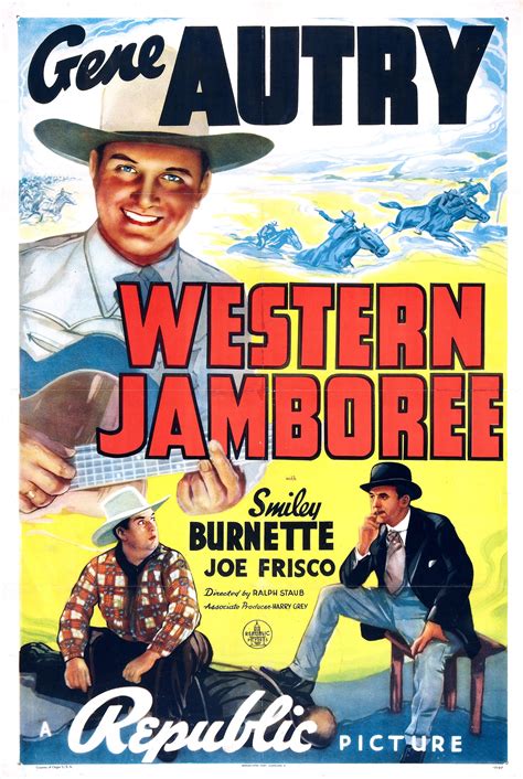 Kermesse Au Far West Western Jamboree 1938 Ralph Staub Western
