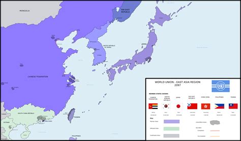 The World Union East Asia Region 2097 An Optimistic Future R