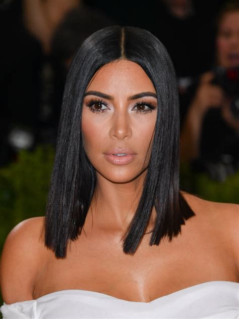 Hairstylist S Tip For Copying Kim Kardashian S Glass Hair Popsugar Beauty Uk