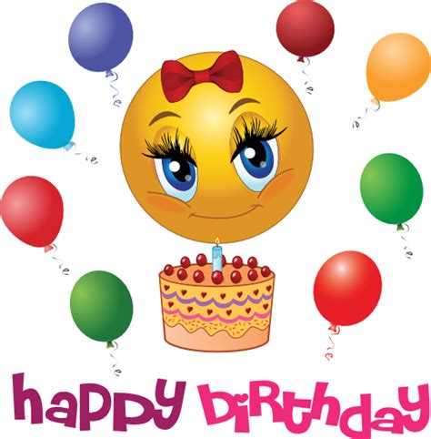 Happy Birthday Smiley Emoji Birthday Happy Birthday Quotes Happy Birthday Images Happy