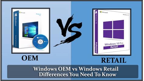 Diferencias Entre Windows Oem Y Retail Te Lo Explicamos Al Detalle