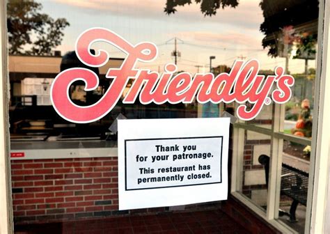 Friendlys Bankruptcy Full List Of Closed Friendlys Restaurants