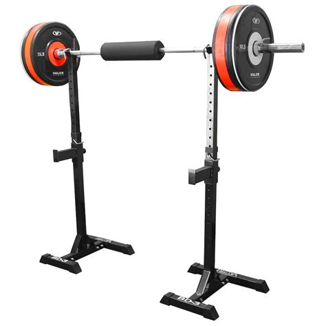 Forget the line for the squat rack at the gym! Valor Fitness BD-3 Squat Stands