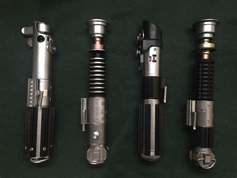 Someone Asked To See The Lightsaber Hilts I Posted Earlier As If They