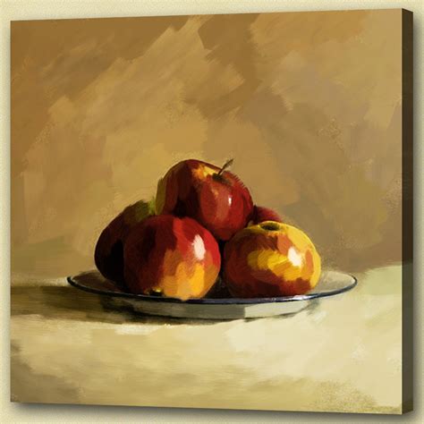 Buy Still Life Friuts In Plate By Community Artists Group Rs 7590